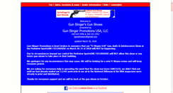 Desktop Screenshot of gunslingerpromotions.com